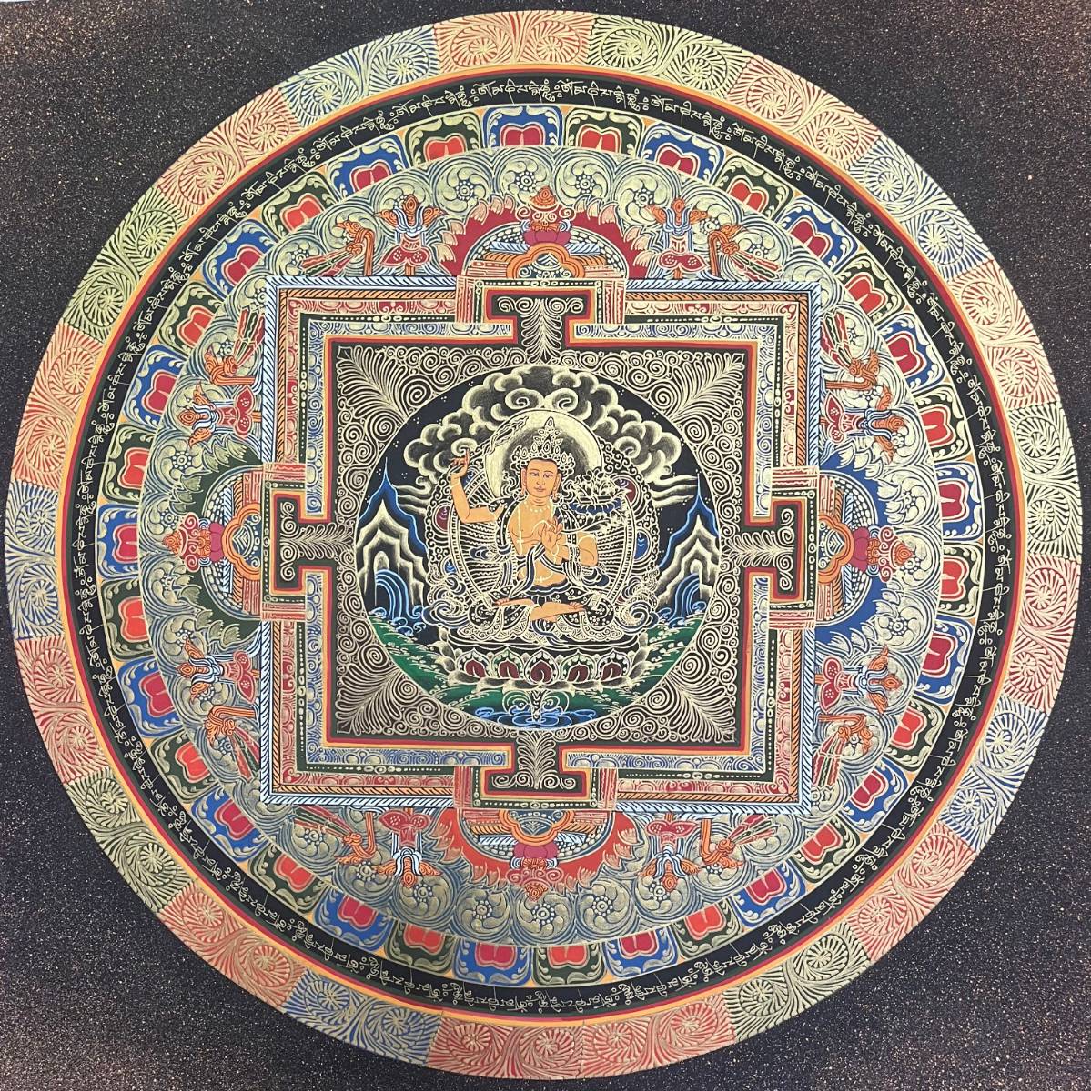 Mandala Thangka with Boddhisattvas - Image 5