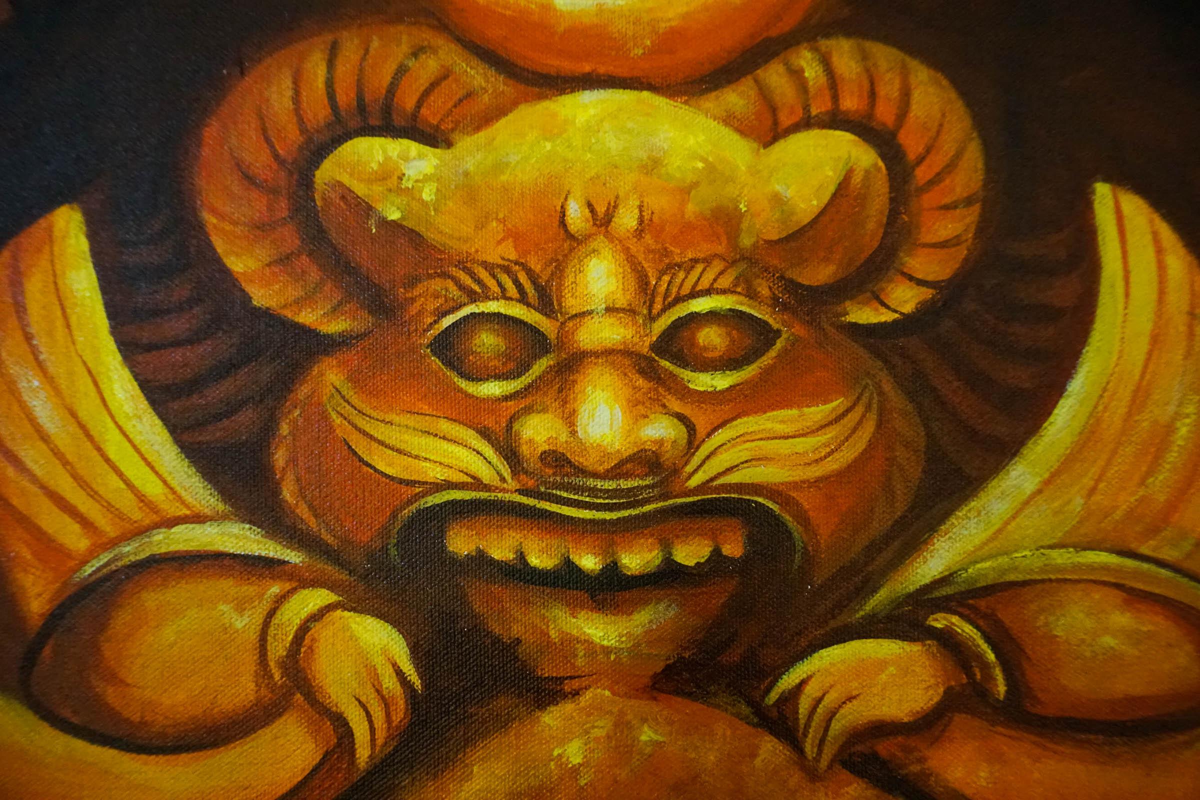 Oil painting of Lord Ganesh - Image 10