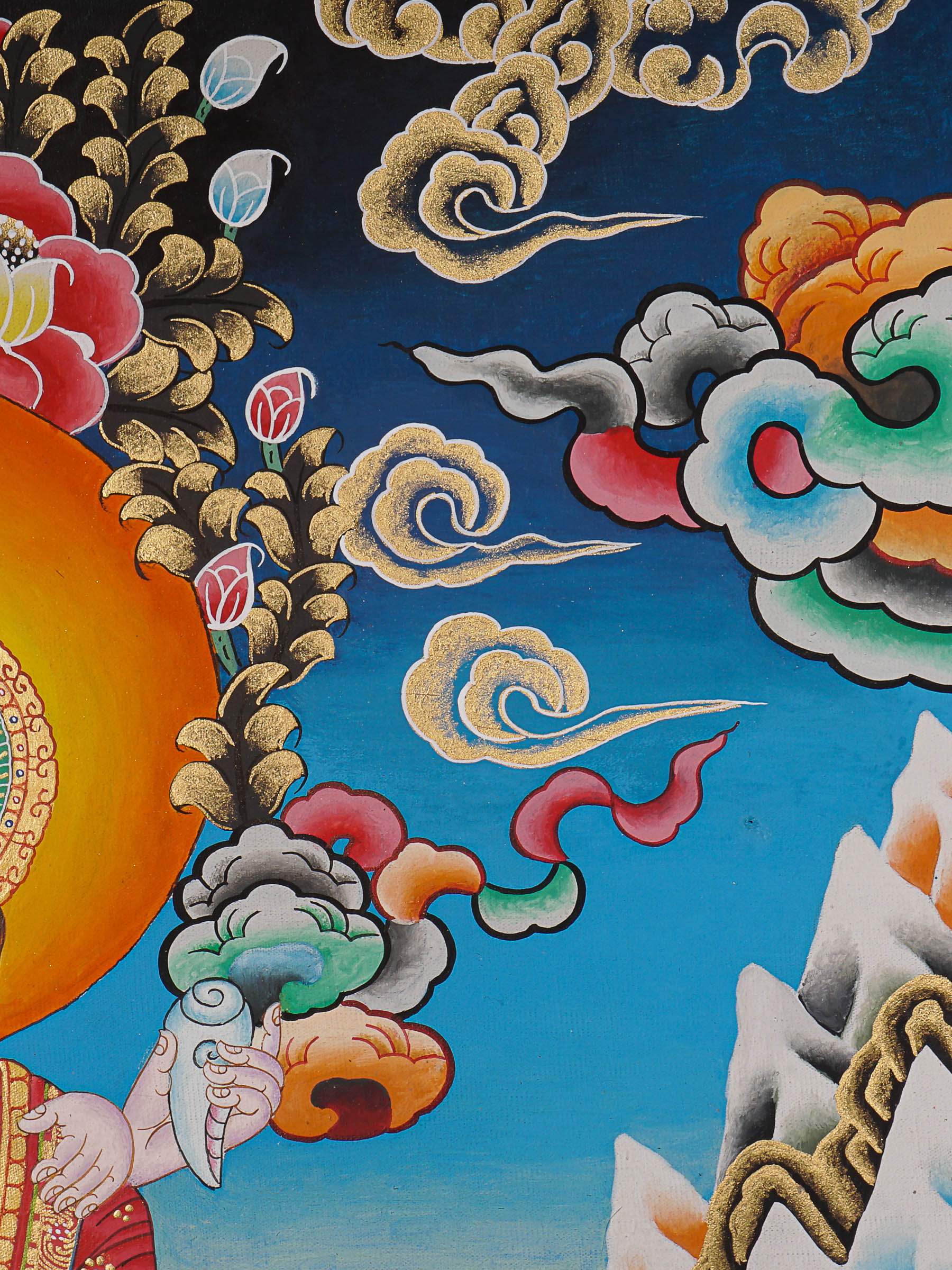 Shiva Shakti Thangka - Image 14